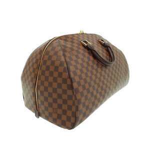 Louis Vuitton Boston Ebene Rivera Damier Bag Brown
